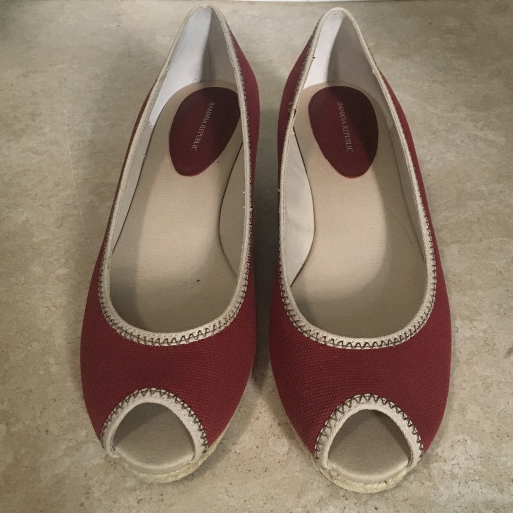 Banana Republic Wedge Espadrille